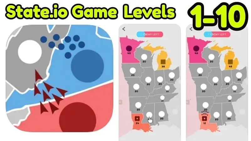 State.io v4.3.0 MOD APK (Unlimited Coins, No ADS)
